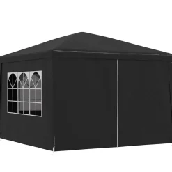 vidaXL Partytält 3x3 m antracit