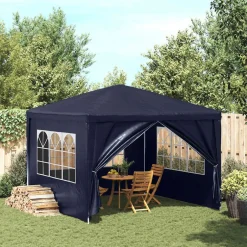 vidaXL Partytält 3x3 m Blå