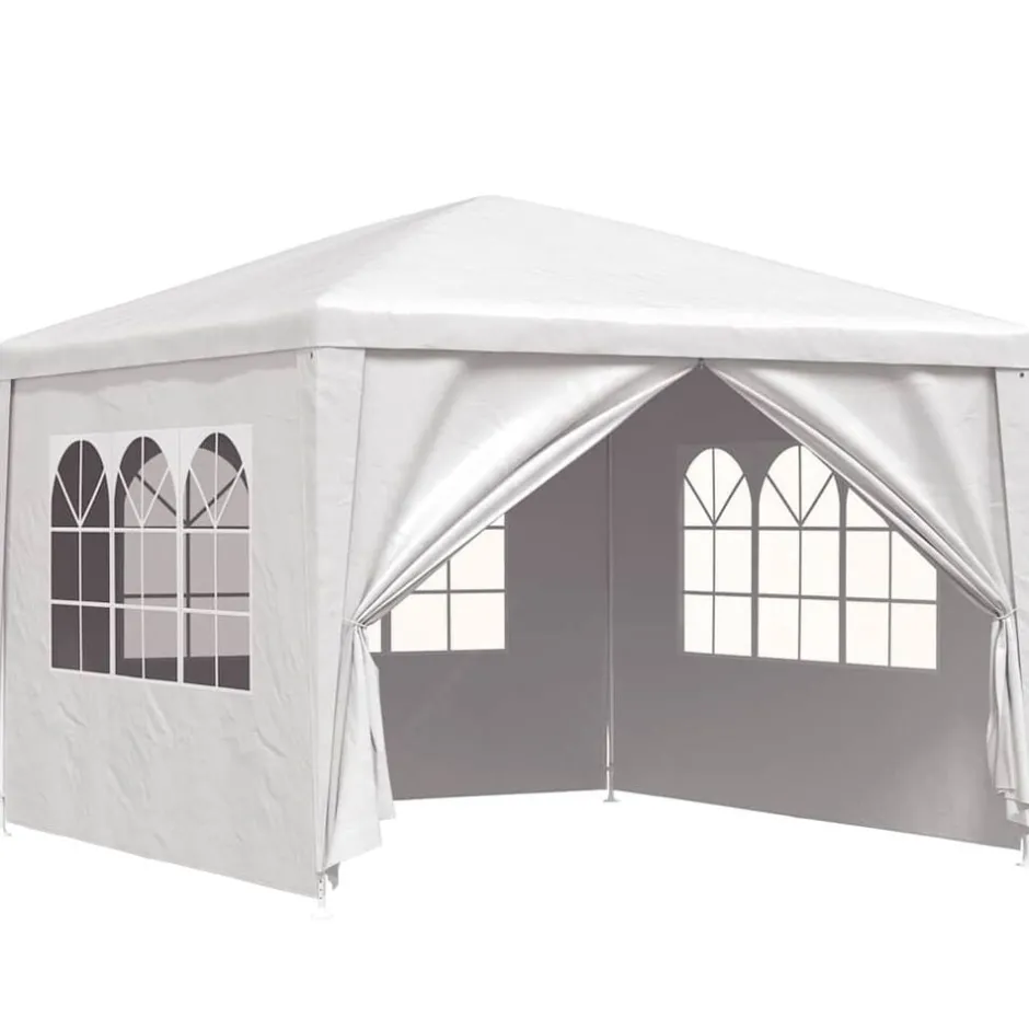 Outlet vidaXL Partytält 3x3 m Vit