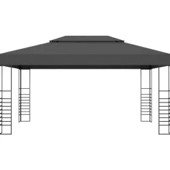 New vidaXL Paviljong 3x4 m Antracit