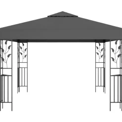 New vidaXL Paviljong 3x3 m Antracit