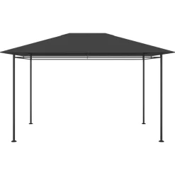 Hot vidaXL Paviljong 384x281x270 cm 180 g/m² Antracit