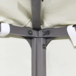 Online vidaXL Paviljongtak 310 g/m² 3 x 3 m gräddvit Kräm