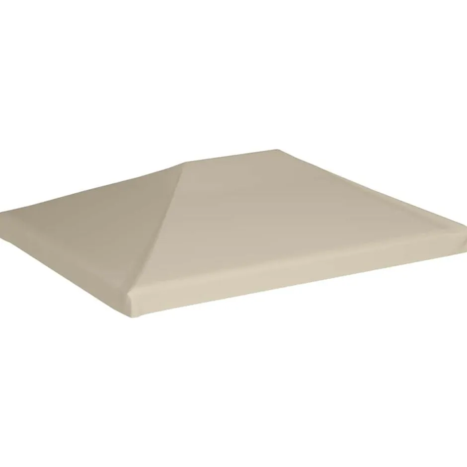vidaXL Paviljongtak 310 g/m² 4x3 m Beige