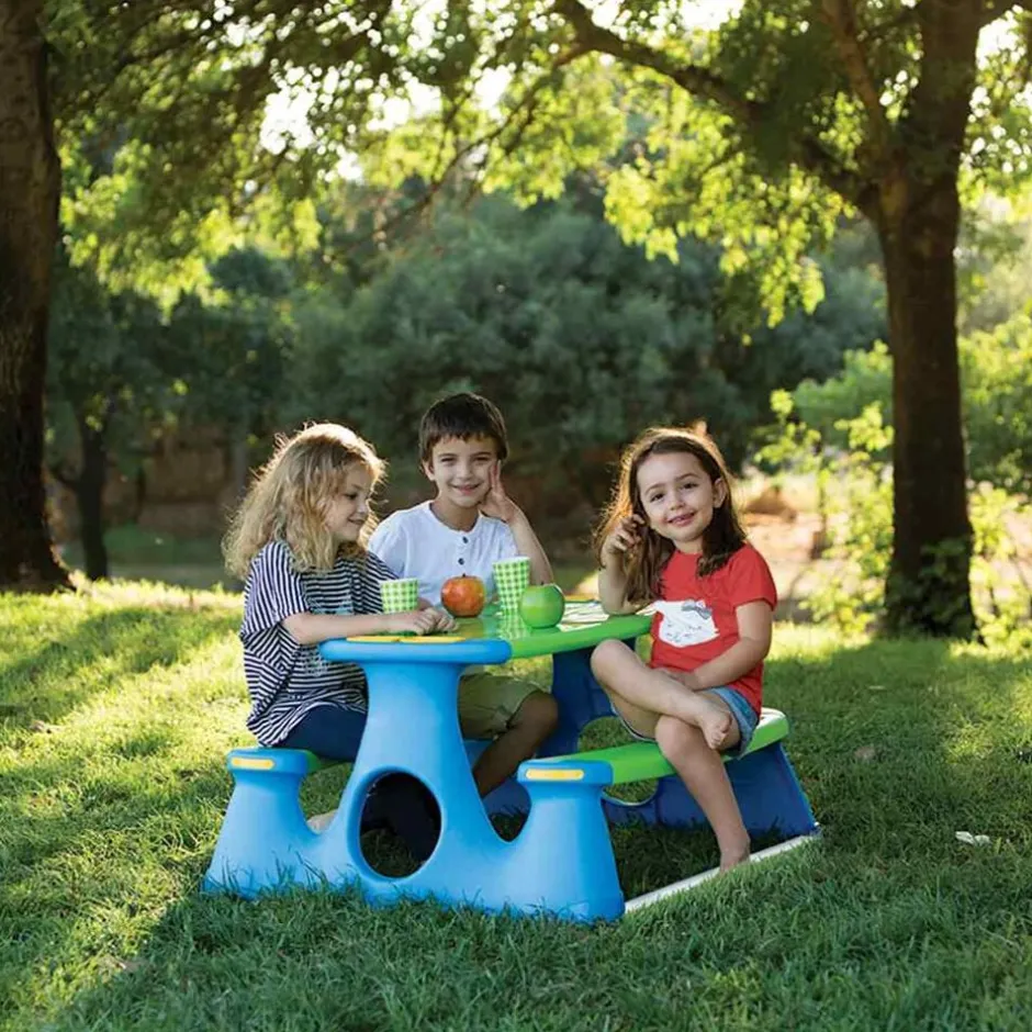 Discount vidaXL Picknickbord för barn 89,5x84,5x48 cm polypropen