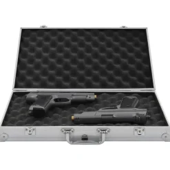 Online vidaXL Pistolväska aluminium ABS Silver