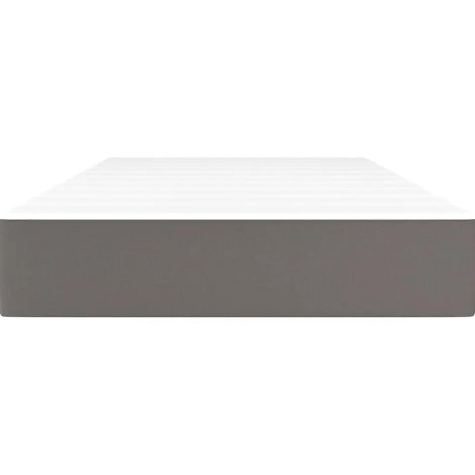 Discount vidaXL Pocketresårmadrass medium 80x200x20 cm konstläder Grå