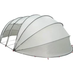 vidaXL Pooltält Dome 538 x 440 x 204 cm Grå
