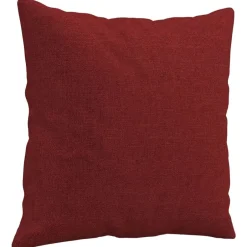 Hot vidaXL Prydnadskuddar 2 st 40x40 cm tyg Vinröd