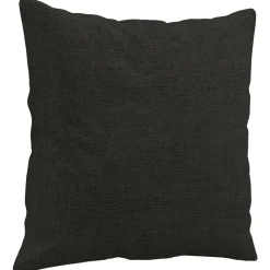 vidaXL Prydnadskuddar 2 st svart 40x40 cm tyg