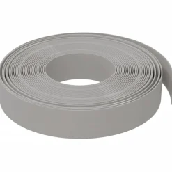 vidaXL Rabattkant grå 10 m 10 cm polyeten