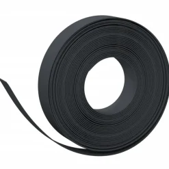 vidaXL Rabattkant svart 10 m 10 cm polyeten