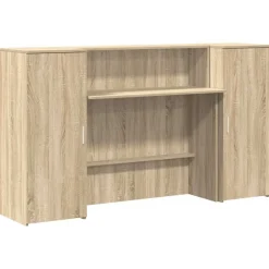 Clearance vidaXL Receptionsdisk sonoma-ek 180x50x103,5 cm konstruerat trä Sonoma ek