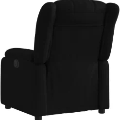 Sale vidaXL Reclinerfåtölj tyg Svart