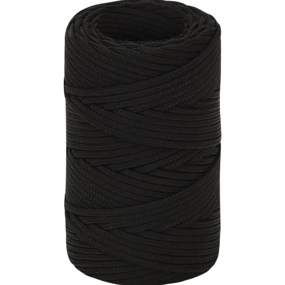 Sale vidaXL Rep 20 mm 25 m polyester Svart