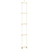 vidaXL Repstege för barn massivt trä och PE 30x168 cm