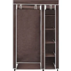 Hot vidaXL Resegarderob Brun
