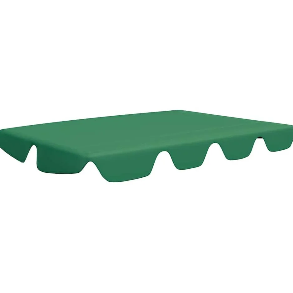 New vidaXL Reservtak för hammock 188/168x145/110 cm Grön