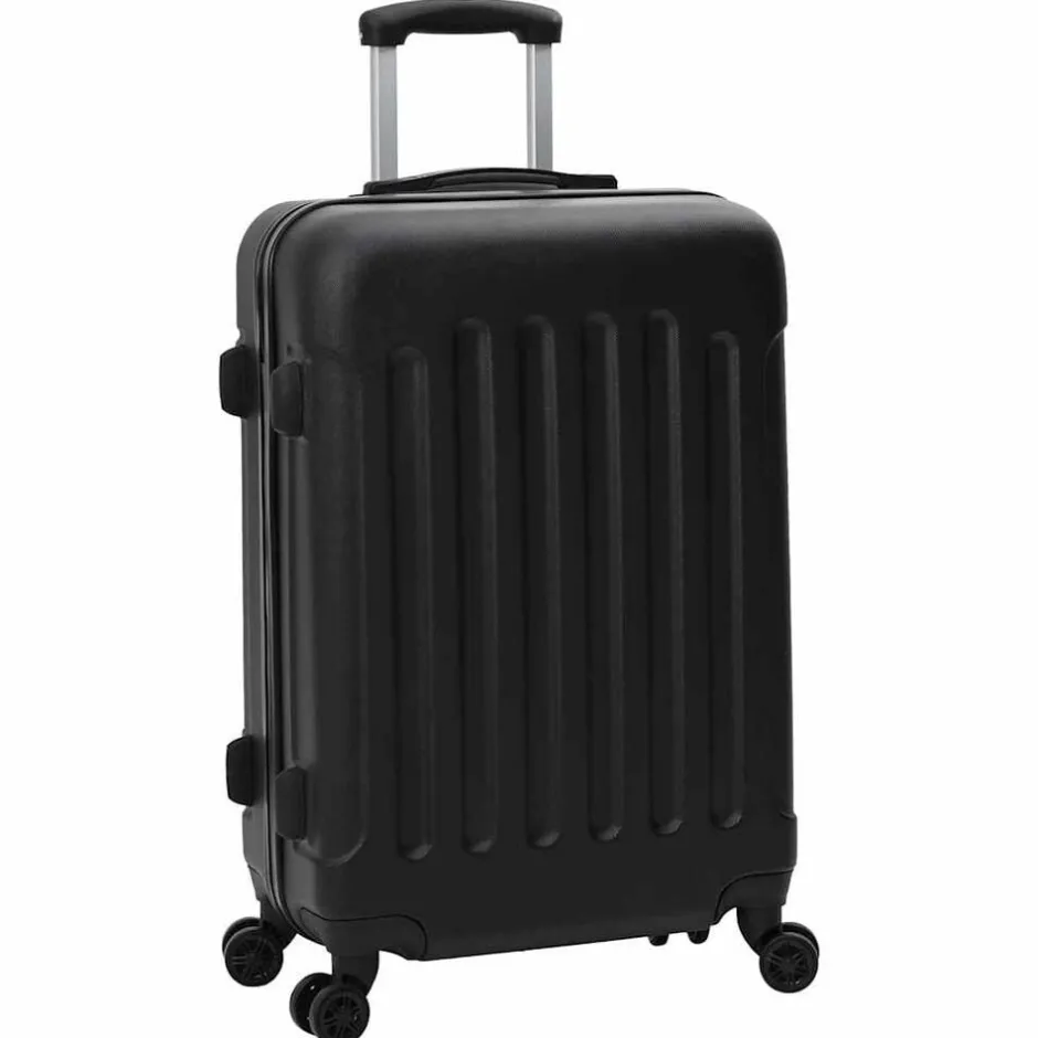 Sale vidaXL Resväska med lås 3 pcs 50 x 31 x 78 cm ABS Plast Svart