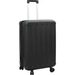vidaXL Resväska med lås Svart 34 x 23 x 55.5 cm ABS Plast