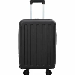 vidaXL Resväska med lås Svart 34 x 23 x 55.5 cm ABS Plast