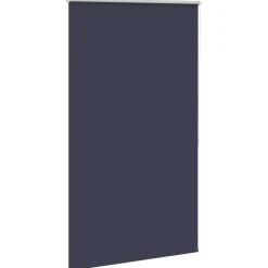 vidaXL Rullgardin mörkläggning 84,4x175 cm Tygbredd 80 cm marinblå