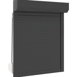 Clearance vidaXL Rulljalusi 70 x 100 cm Aluminium och polyuretan Antracit
