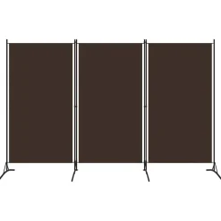 Sale vidaXL Rumsavdelare 3 paneler 260x180 cm Brun