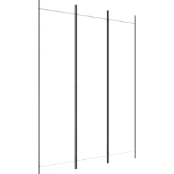 Hot vidaXL Rumsavdelare 3 paneler 150x200 cm tyg Vit