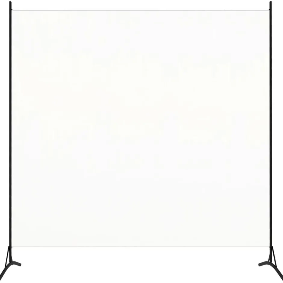 Discount vidaXL Rumsavdelare 175x180 cm tyg Vit
