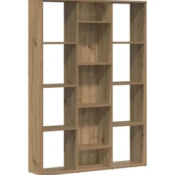 vidaXL Rumsavdelare/bokhylla ek 100x24x140 cm konstruerat trä