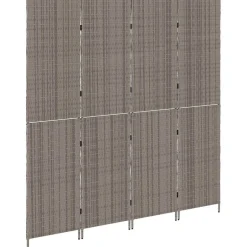 Online vidaXL Rumsavskiljare 195 x 180 cm konstrotting Grå