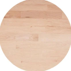 vidaXL Rund bordsskiva Ø30x1,5 cm obehandlat massiv ek