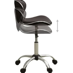 Discount vidaXL Salongsstol konstläder Brun