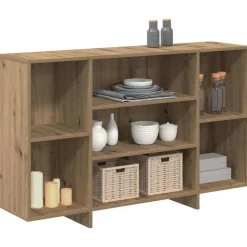Outlet vidaXL Sideboard 120 x 30 x 75 cm Konstruerat trä artisan ek