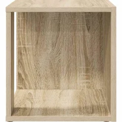 Online vidaXL Sidobord sonoma-ek 33x33x34,5 cm konstruerat trä Sonoma ek