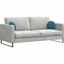Sale vidaXL Sittkuddar 2 pcs Ø30 x 13 cm Sammet Blå