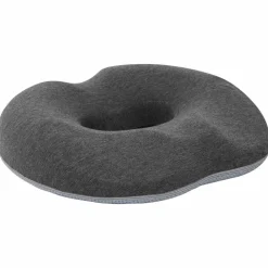 vidaXL Sittkudde Enfärgad Mörkgrå 42 x 36,5 x 8 cm Minneskum