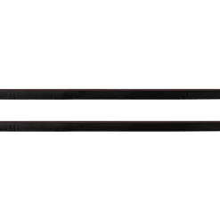 Clearance vidaXL Självhäftande dörrborstlist 2 pcs 100 cm Aluminiumlegering Brun