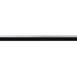 vidaXL Självhäftande dörrborstlist 2 pcs Silver 100 cm