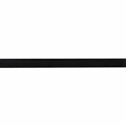vidaXL Självhäftande dörrborstlist 2 pcs Svart 100 cm