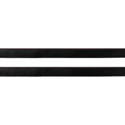 vidaXL Självhäftande dörrborstlist 2 pcs Brun 100 cm Aluminiumlegering