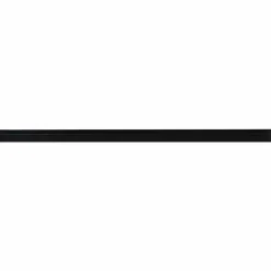 vidaXL Självhäftande dörrborstlist 2 pcs Svart 100 cm