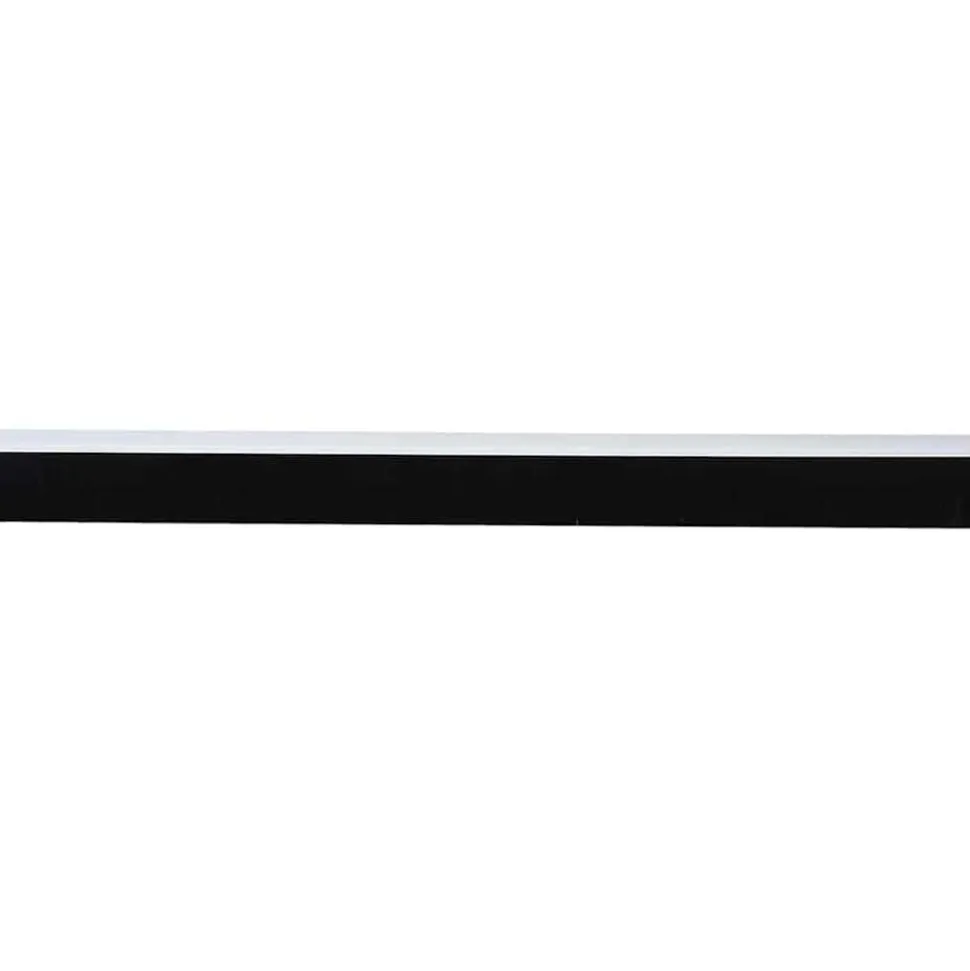 vidaXL Självhäftande dörrborstlist 2 pcs Vit 100 cm Aluminiumlegering