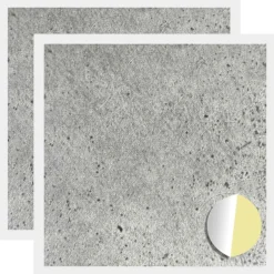 Hot vidaXL Självhäftande skruvomslag 2 pcs Ø 20 x 0,5 mm Betonggrå