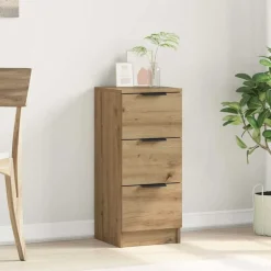 Sale vidaXL Skänk 30x30x70 cm konstruerat trä artisan ek