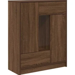 Sale vidaXL Skänk med lådor och dörrar 73x31x90 cm brun ek