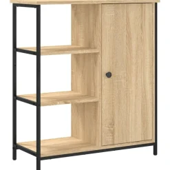 vidaXL Skänk Sonoma Ek 70x30x80 cm Konstruerat trä
