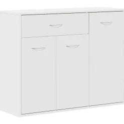 Hot vidaXL Skänk 88x30x70 cm konstruerat trä Vit