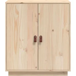 vidaXL Skänk 65,5x40x75 cm massiv furu